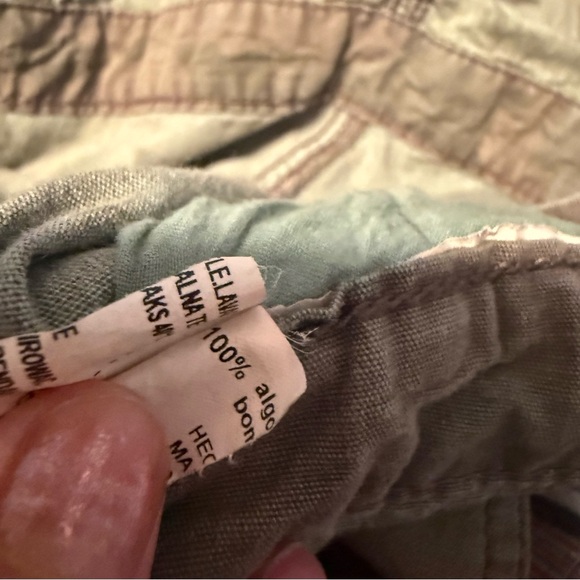 Zara Trafaluc Deminwear green camouflage overalls size Xtra Small - Picture 6 of 6